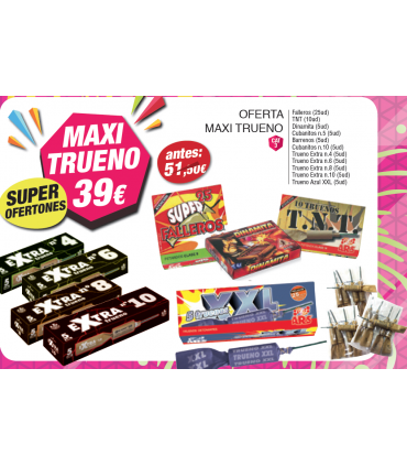 Oferta Maxi Trueno