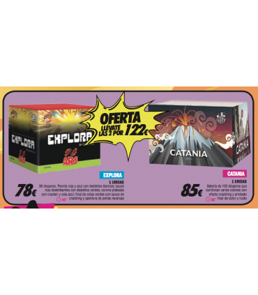 Oferta Pack 2 Baterías: Emporia y Crosetes