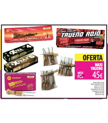 Oferta Maxi Trueno