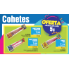 Oferta Pack 3 Cohetes Pequeños